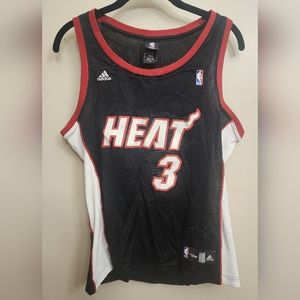 Dwayne Wade Miami heat jersey sz L